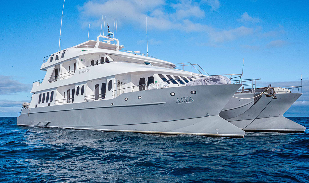  Slide Exterior Alya Catamaran - Galaxy Expeditions
